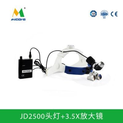 High Brightness 10W Jd2500 LED Surgical Dental Headlight Ent Vet Operation Headlight Surgical Headlight