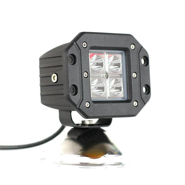 16W LED Work Light 12V 24V off Road 4X4 Tractor Trailer Boat SUV Truck ATV Driving Light