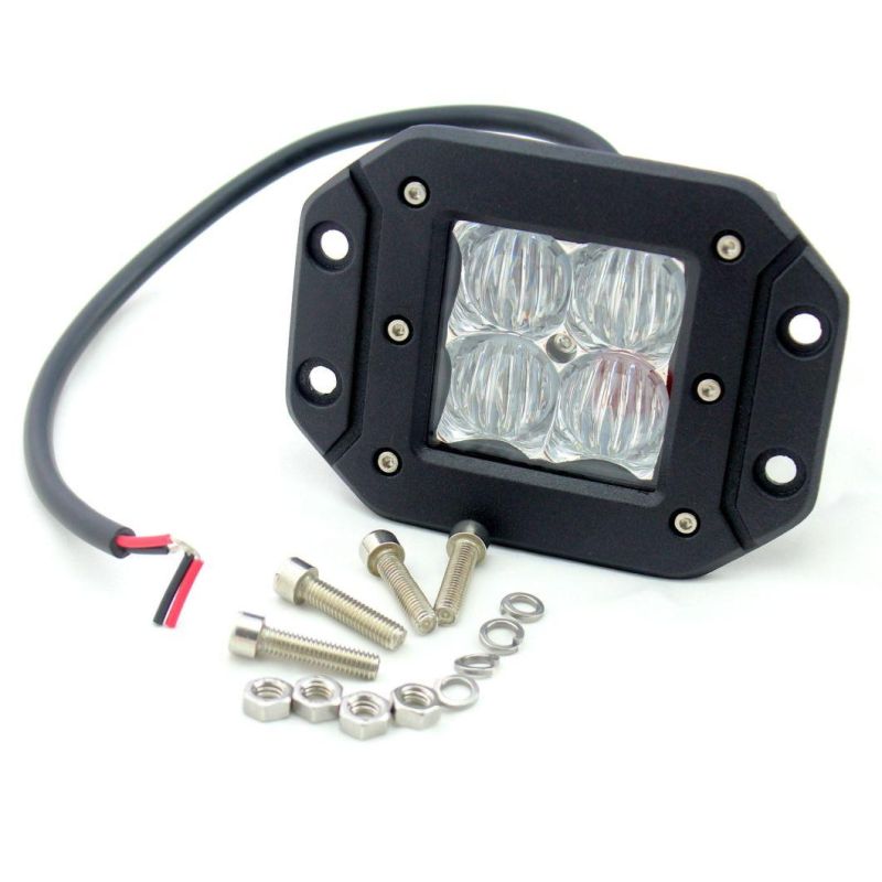 16 Watts Spot Flood Driving 12 Volt Flash Strobe 16W Automobiles & Motorcycles Car LED Work Light