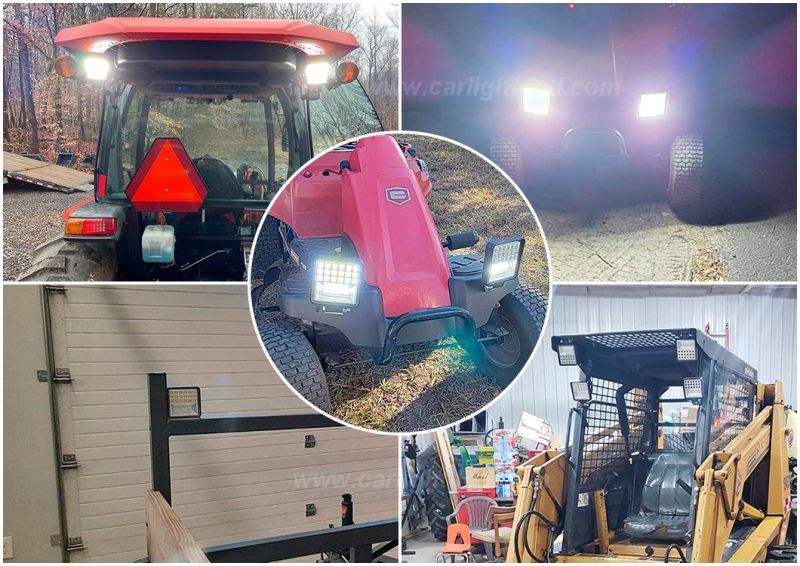 LED Work Lamp with Amber DRL
