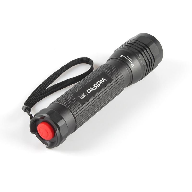 Yichen Amazon Hot Sale Dimmable Aluminum LED Tactical Flashlight