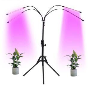 Wholesale Full Spectrum Timer Dimmable 40W 27W 18W 4 Head Flexible Clip Indoor LED Grow Lights