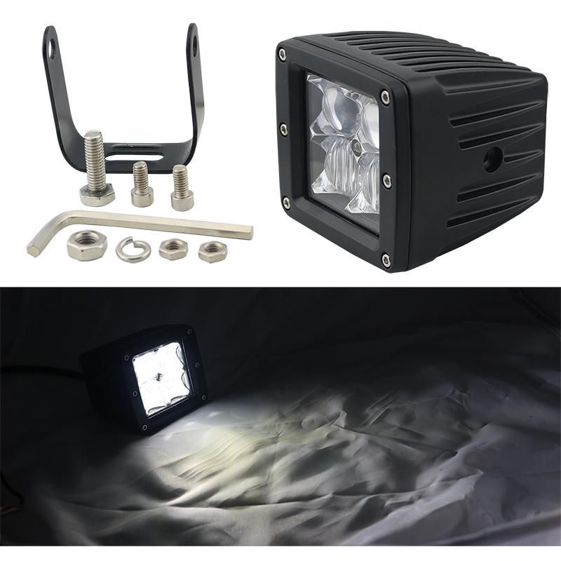 Square Car LED Work Lamp Light Electric Car Conversion Kit