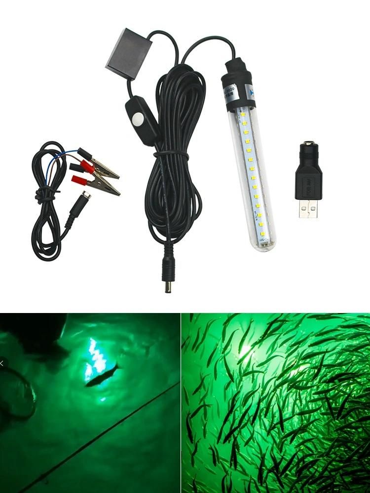 DC 12V 6.5W 500lm High Quality Cheap Price Fish Lure Float LED Fishing Light