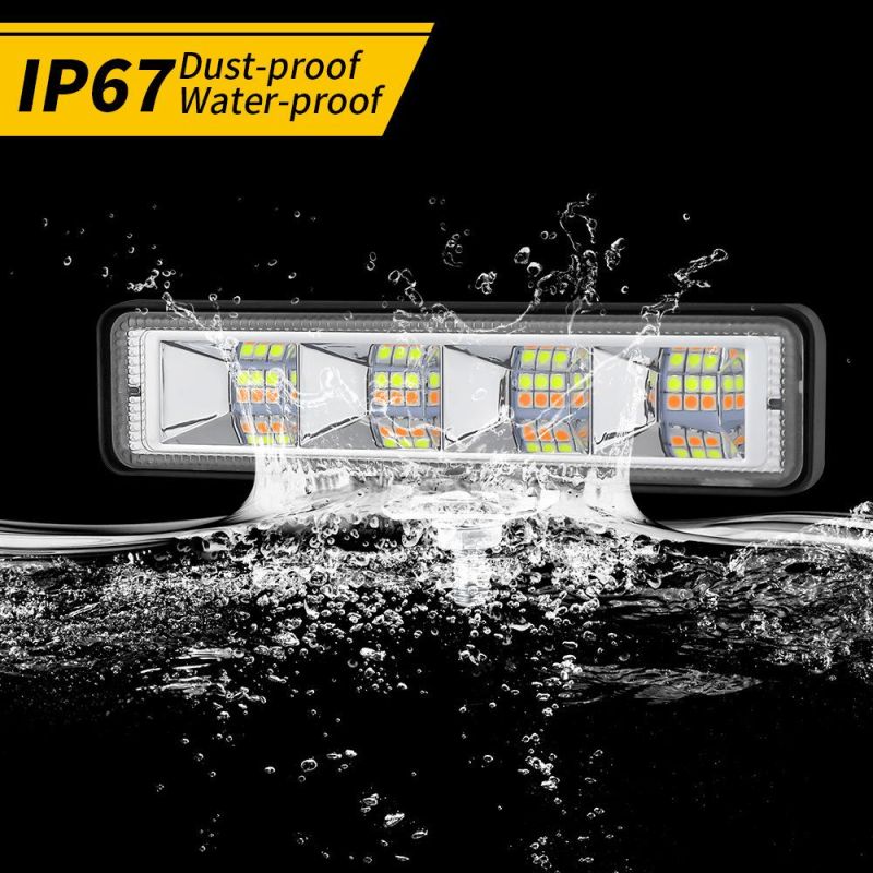 Dxz 24LED 6inch Wholesale High Bright LED Work Light 4X4 Offroad for Truck SUV Jeep Driving Light