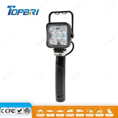 15W Portable Rechargeable Flood LED Work Lamps for Emergency Auto