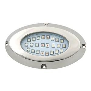 DMX512 RGB Control 120W IP68 Underwater LED Swimming Light SS316L 24V