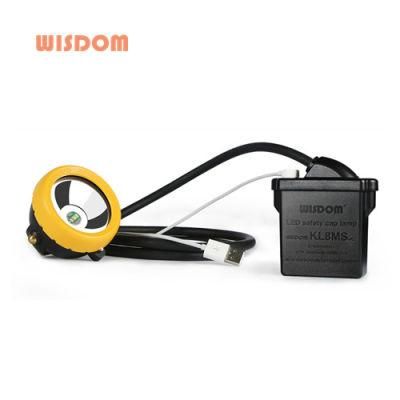 Kl8ms-02 24000lux Rechargeble LED Coal Mine Lamp Wisdom Headlight