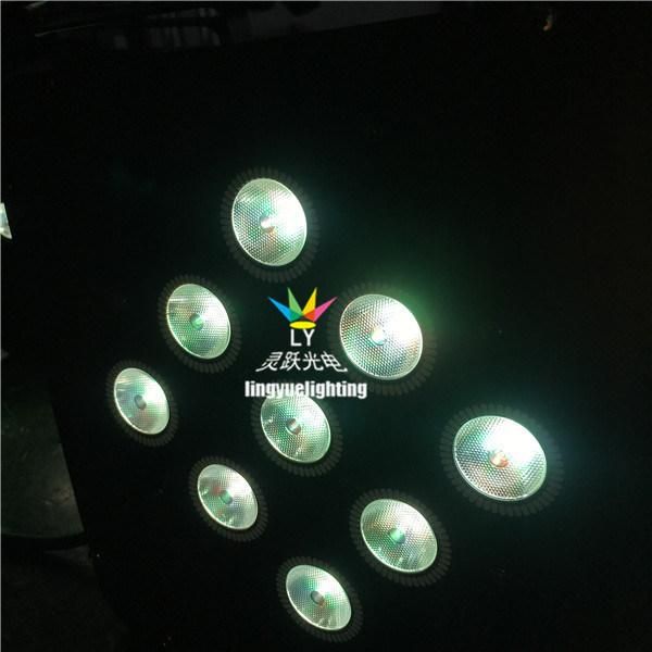 9PCS Mini Single LED Lights Battery Powered LED PAR Can