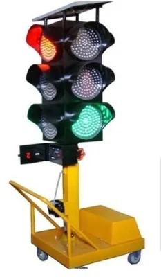 High Quality Portable Remote Control LED Solar Traffic Signal Light