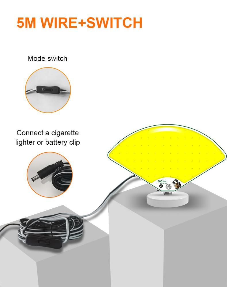 Emergency Lighting Mini Lamp Board Multifunctional Waterproof Camping Lamp