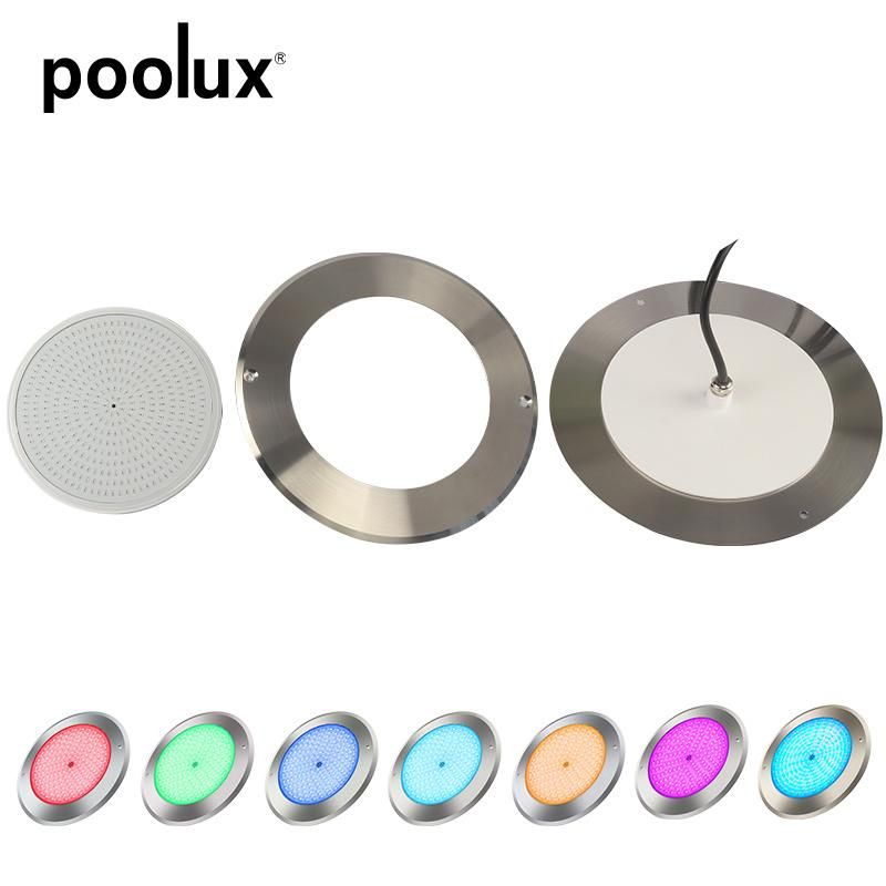 Resin Filled Super Slim 7.5mm 18W LED Light IP68 Underwater Waterproof Swimming Pool Light