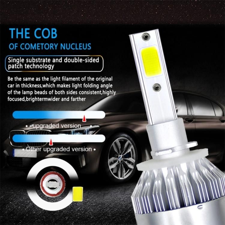 Focos LED C6 H1 H3 LED Headlight Bulbs H7 LED H4 880 H11 Hb3 9005 Hb4 9006 H13 Kit Luz LED 12V Auto LED Headlight C6