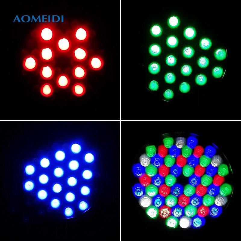 54X3w RGBW Outdoor Stage PAR LED Uplights with Ce RoHS