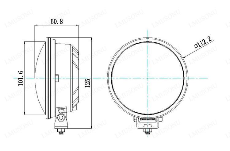 LED Fog Lamp 18W LED Fog Light 18W LED Backup Lamp 4 Inch