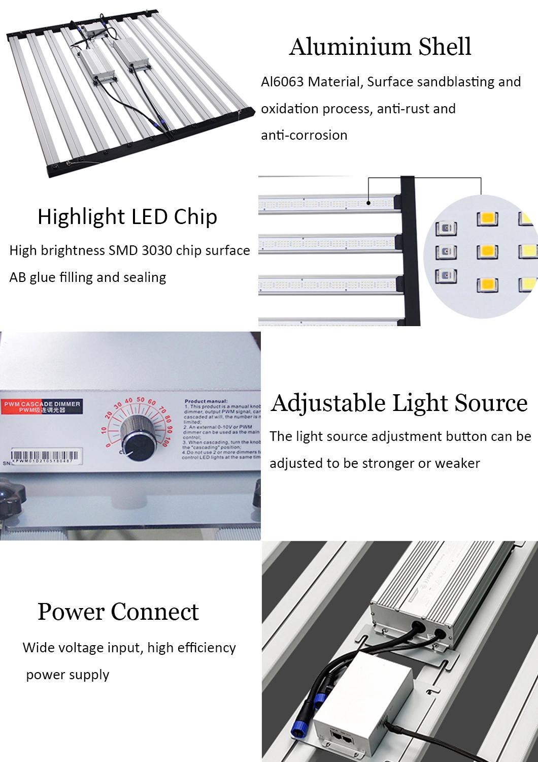 LED Grow Light Bar Full Spectrum with UV IR Switch