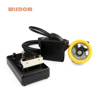 Wisdom LED Miner&prime; S Cap Lamp, Mine Headlamp, Brightest Headlight