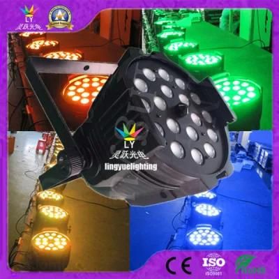 DMX Stage 18X18W LED Wash RGBWA UV 6in1 Zoom PAR 64