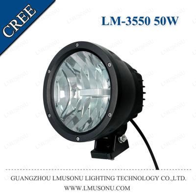 Super Bright Round 4X4 Offroad CREE 50W 7 Inch LED Work Light