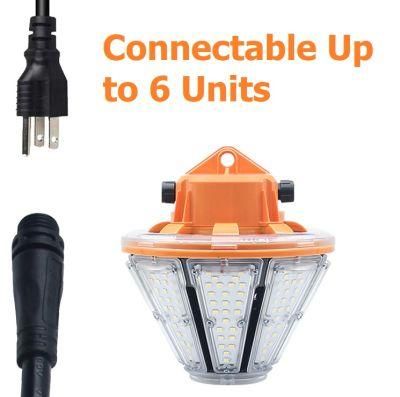 6 Lamps Connect Together Job Site and Outdoor Camping Work Light