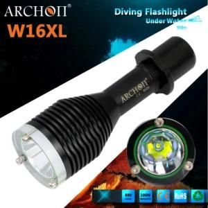 W16XL Submarine Underwater 100meters Type III Premium Hard-Anodizing Dive Lamp