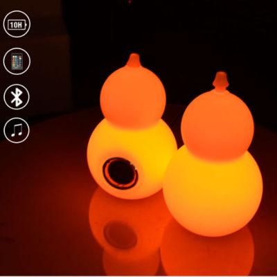 LED Decor LED Bluetooth Speaker with Colorful Changing for Decoration
