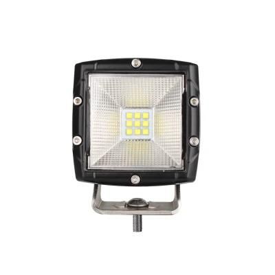 Hot Sale 27W 3inch CREE Square 12V 24V Flood LED Work Light for Offroad Automotive Atvs