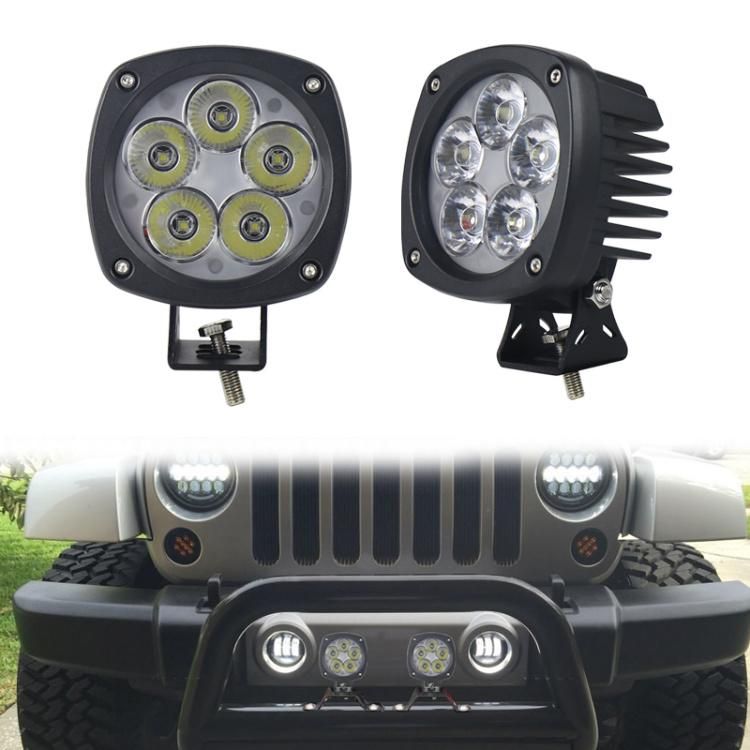 off-Road Agricultural 5000lm 50W 4 Inch LED Work Lights 4X4 Auxiliares Auto Moto Alta Baja Faro LED