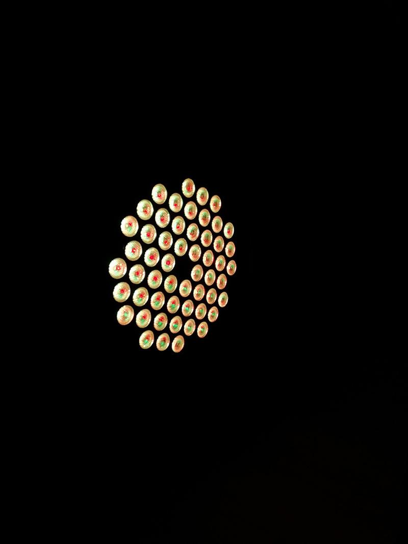 54PCS 3W LED RGB 3in1 PAR Light Disco Stage Lighting