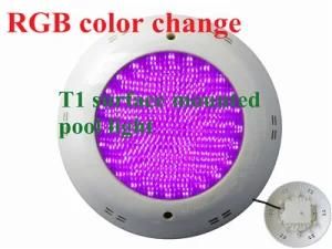 LED Color-Changing Light PAR56 Pool Light and Wall Mounted Pool Lamp, Surface Mounted