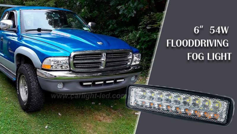 6 Inch Double Beam LED Fog Lights Lamp
