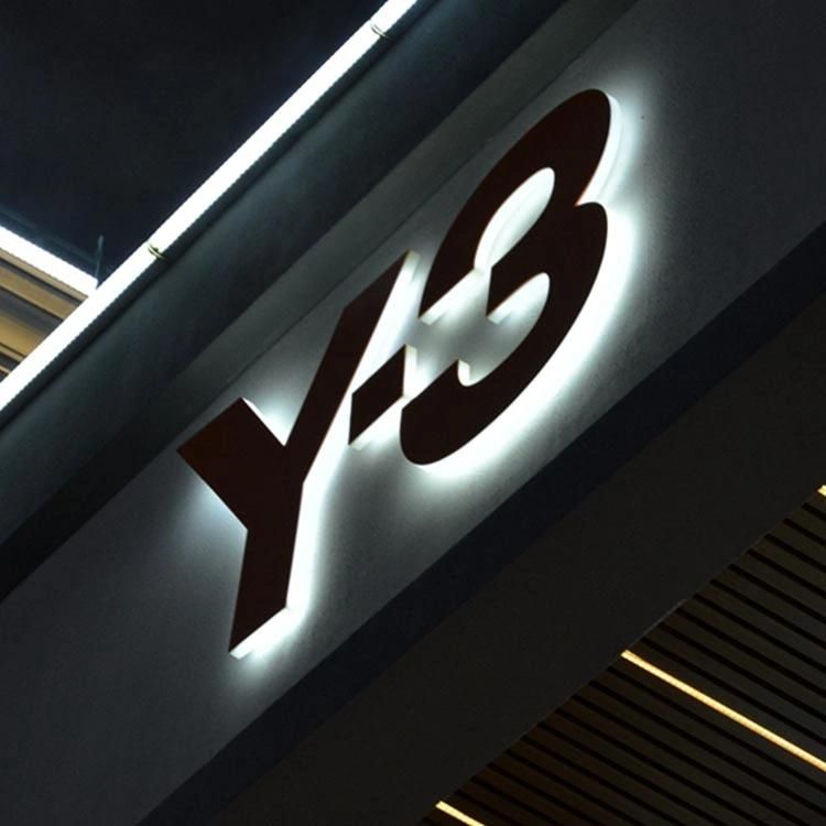 Acrylic Retail Store Advertising Display Signs Back Lit Channel Letter