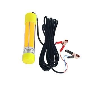 12V 20W COB Green Light Attract Fish Bait Lure Underwater Fishing LED