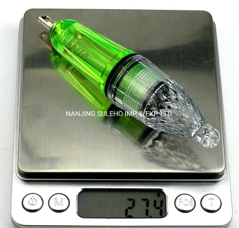 12cm Green LED Flash Fishing Light Deep Drop LED Lamp