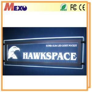 Indoor Acrylic LED Sign Board for Chain Store Decoration