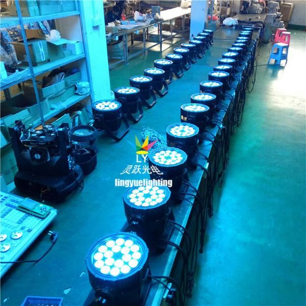 Cheap Outdoor IP65 DMX 18*10W LED PAR Can Stage Lights