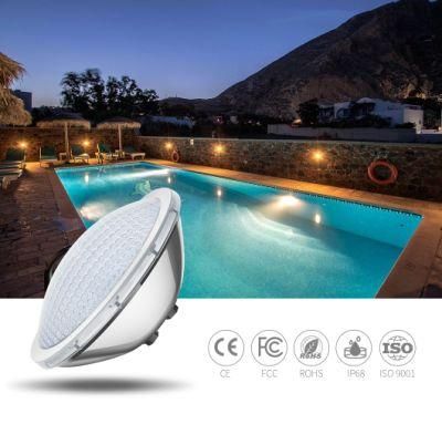 Manufacturers AC/DC12V PAR56 18W High Power SS316L White Underwater LED Pool Lights