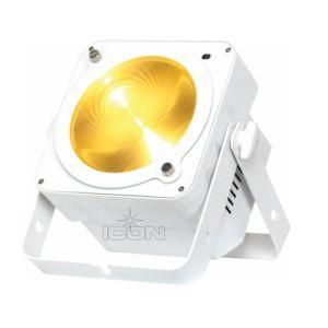 100W Warm White COB Flat LED PAR Light DMX512