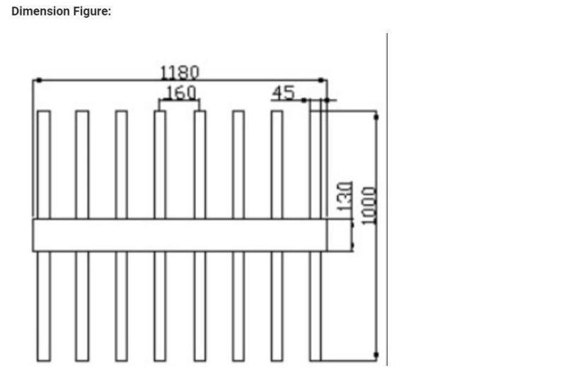 High Powerful Dimmable 800W 6500K 660nm Red Samsung Lm 301b Full Spectrum COB LED Grow Light Grows Bar Fixture