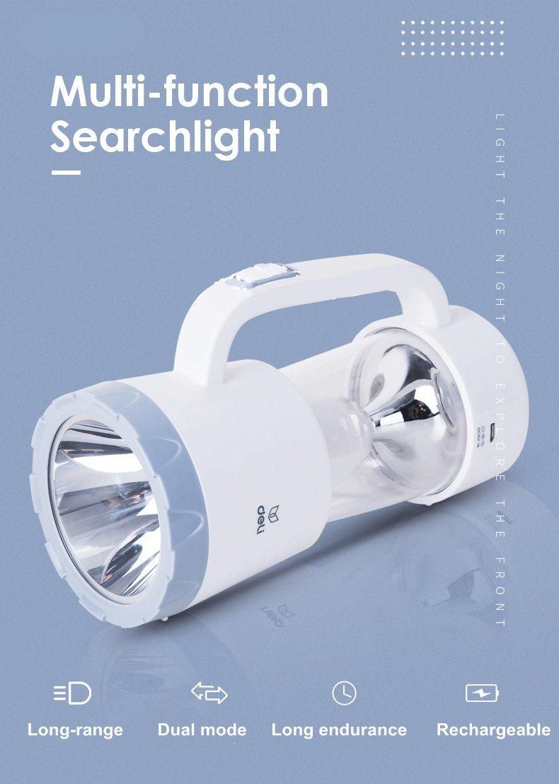 High-Light LED Searchable Charging Lamp Long-Range Outdoor Household Portable Searchlight