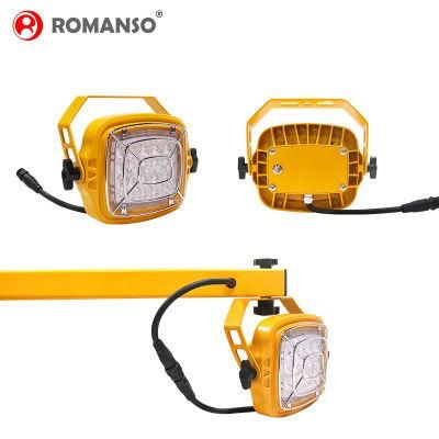 New CE Approved 30W Waterproof Warehouse LED Loading Dock Light Bay Light with Flexible Arm