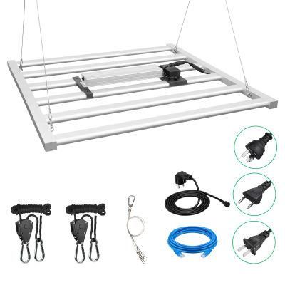 Full Spectrum 640W LED Grow Light Bar 6 Lights