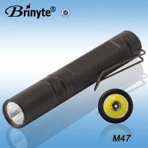 Mini Type Aluminum Waterproof CREE Q5 Mini Clip Flashlight