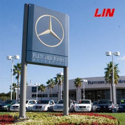 2020 Best Quality Billboard Advertising Outdoor Car Logo Signs 3D Signage