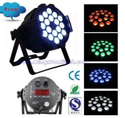 18*10W Rgbwauv LED DMX 6 in 1 Pars (YS-108)