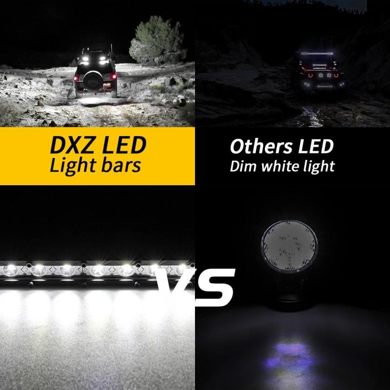 Dxz 90W 82cm 30LED 3030 Car LED Work Lamp Vehicle Auxiliary Lighting for Motorcycle Tractor Boat off Road 4WD 4X4 Truck SUV ATV