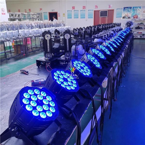 18X10W RGBW 4in1 Color Changing LED PAR Light for Stage