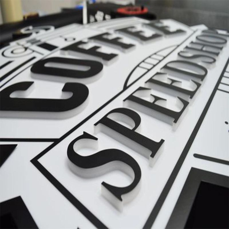 Custom 3D LED Letter Sign Backlit Channel Acrylic LED Sign