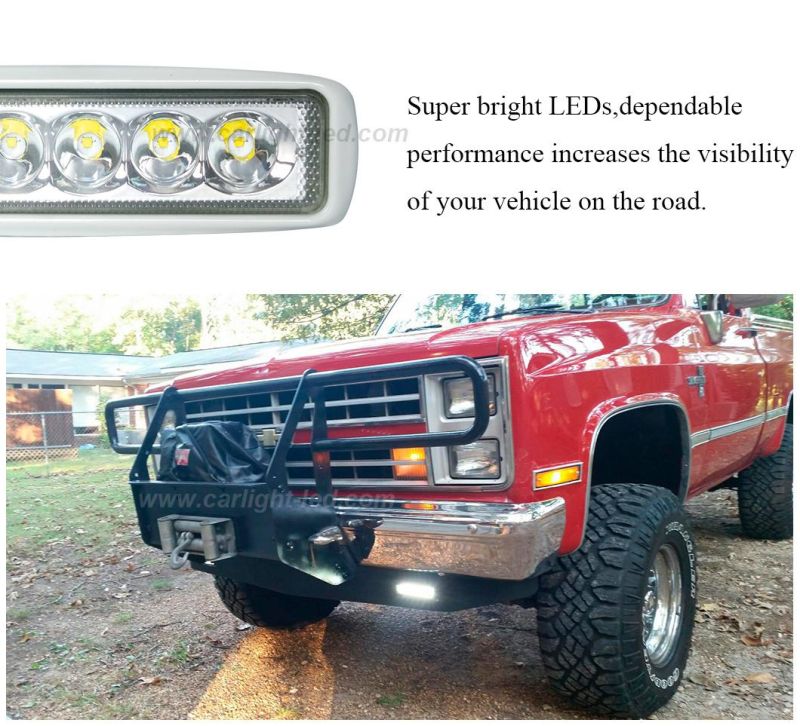 Rectangular off-Road LED Work Light