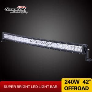 42inch 240W Curved CREE Light Bar 4X4 Offroad